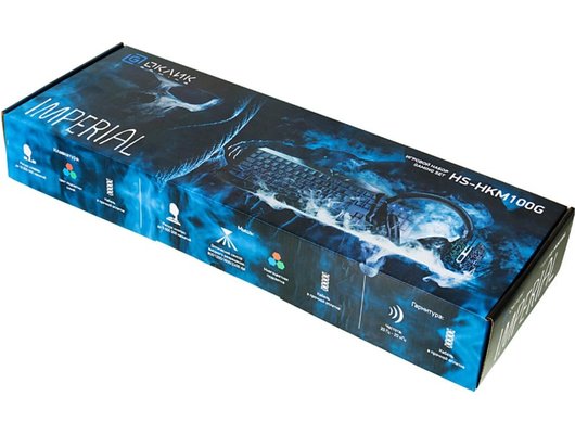 Клавиатура+мышь Oklick HS-HKM100G IMPERIAL