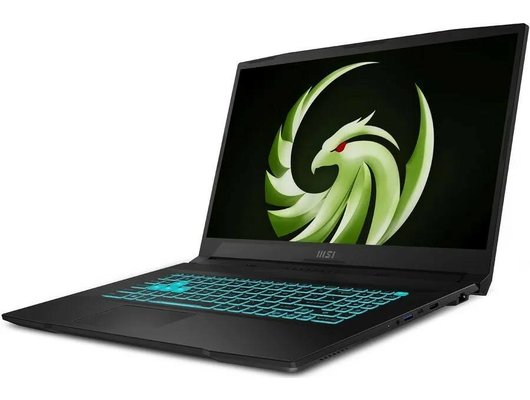 Ноутбук игровой MSI Bravo 17 D7VE/9S7-17LN11-081/Ryzen 5-7535HS/8Gb/256Gb/RTX4050 6Gb/17.3 FHD IPS/DOS черный
