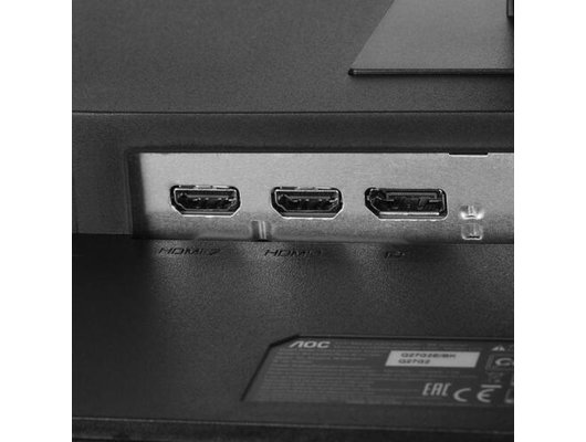 Монитор игровой AOC C27G2E черно-красный