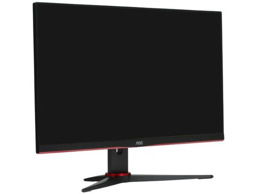 Монитор игровой AOC C27G2E черно-красный