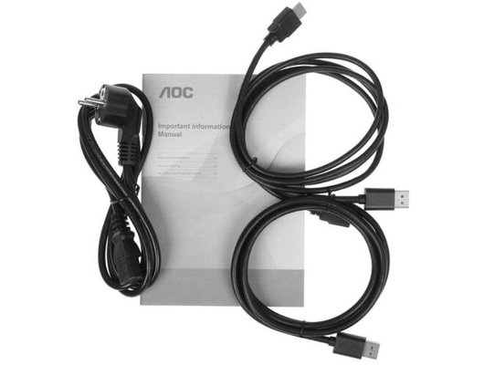 Монитор игровой AOC C27G2E черно-красный