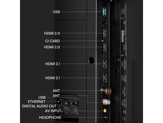 4K (Ultra HD) Smart телевизор HISENSE 75U8KQ