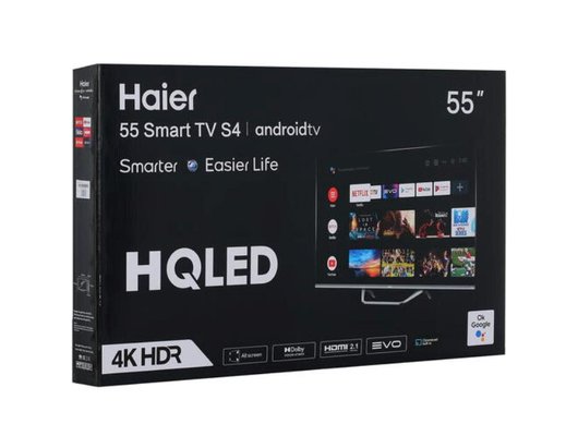 4K (Ultra HD) Smart телевизор HAIER 55 SMART TV S4