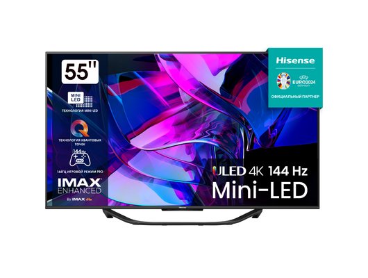 4K (Ultra HD) Smart телевизор HISENSE 55U7KQ
