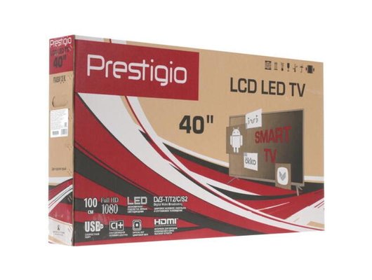 Smart телевизор PRESTIGIO PTV40SS04Y CIS ML