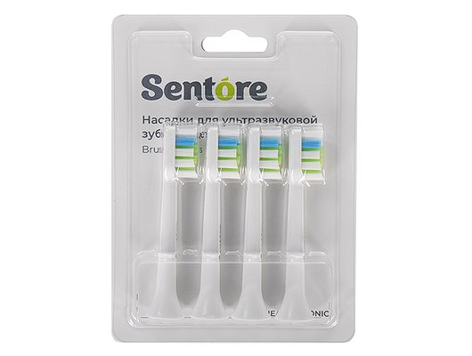 Насадки для эл. зубных щеток SENTORE HEADS 4 SONIC