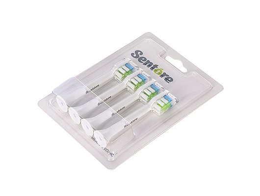 Насадки для эл. зубных щеток SENTORE HEADS 4 SONIC