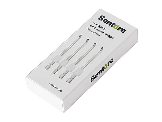 Насадки для эл. зубных щеток SENTORE HEADS 4 WF
