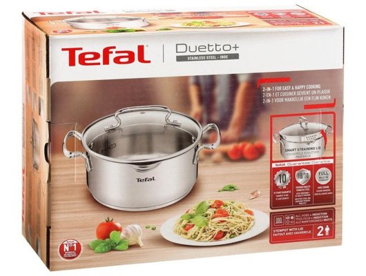 Кастрюля TEFAL DUETTO+ 5л G7194655
