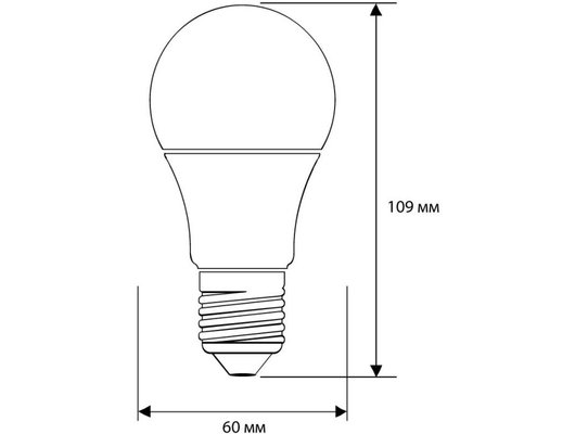 Лампочки LED E27 Camelion LED11-A60-3/845/E27 (ПРОМО 3 шт)