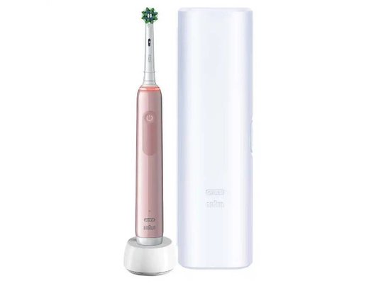 Зубная щетка электрическая ORAL-B Pro 3 (3500)/D505.513.3X Розовая