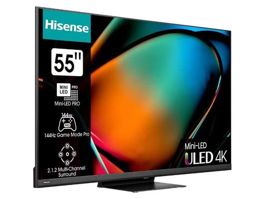 4K (Ultra HD) Smart телевизор HISENSE 55U8KQ