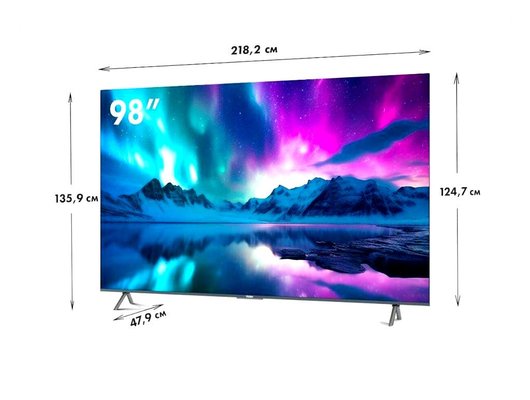 4K (Ultra HD) Smart телевизор HAIER 98 SMART TV S8