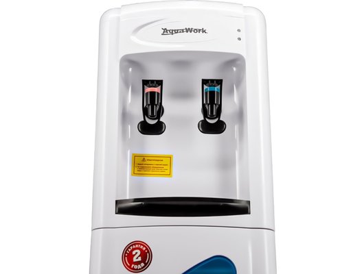 Кулер Aqua Work 0.7LDR белый напольный эл.охлаждение