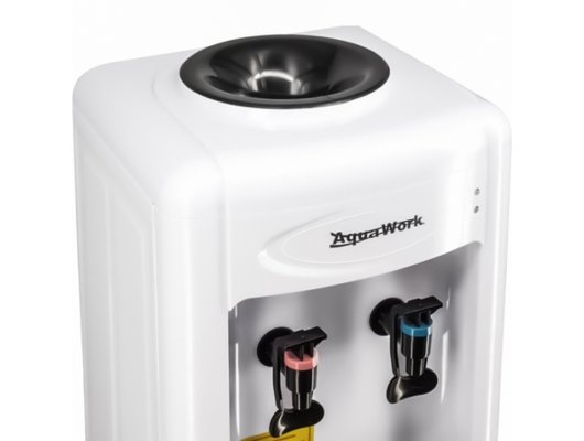 Кулер Aqua Work 0.7LDR белый напольный эл.охлаждение