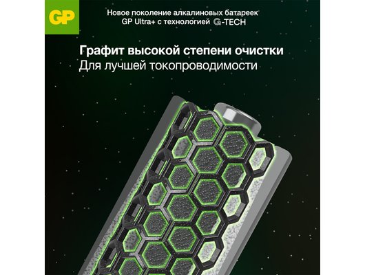 Батарейка GP Ultra Plus Alkaline 15А АA 2 шт