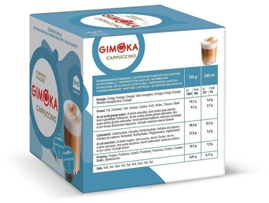 Капсулы для кофеварок Gimoka Cappuccino