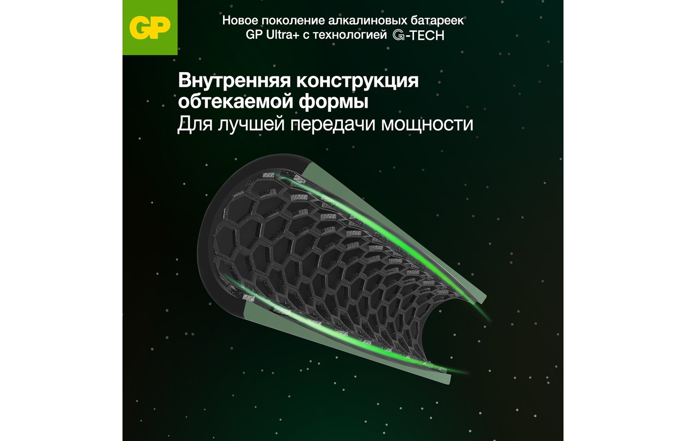 Батарейка GP Ultra Plus Alkaline 15А АA 4 шт