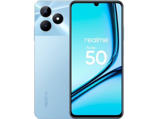 Смартфон Realme Note 50 4/128Gb Blue - купить в интернет-магазине RBT.ru.  Цены, отзывы, характеристики и доставка в Челябинске