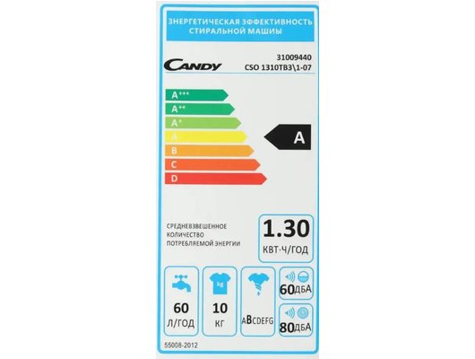 Стиральная машина CANDY CSO 1310TB3/1-07