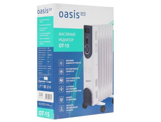 Обогреватель OASIS Pro OT-15
