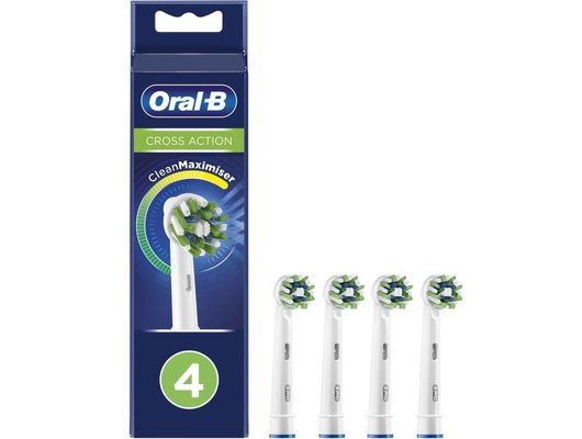 Насадки для эл. зубных щеток ORAL-B EB50RХ CrossAction 4 шт cleanmaximiser