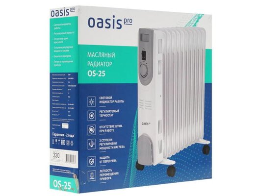 Обогреватель OASIS Pro OS-25