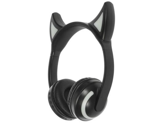 Наушники накладные QUMO PARTY CAT ВТ 0024 ЧЕРНЫЙ