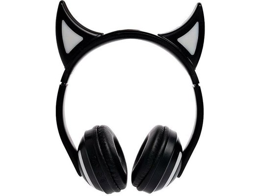 Наушники накладные QUMO PARTY CAT ВТ 0024 ЧЕРНЫЙ