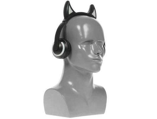 Наушники накладные QUMO PARTY CAT ВТ 0024 ЧЕРНЫЙ