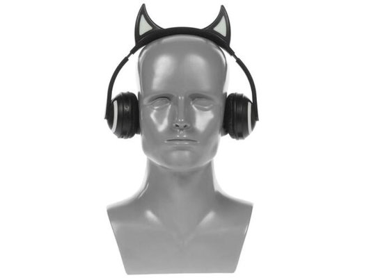 Наушники накладные QUMO PARTY CAT ВТ 0024 ЧЕРНЫЙ