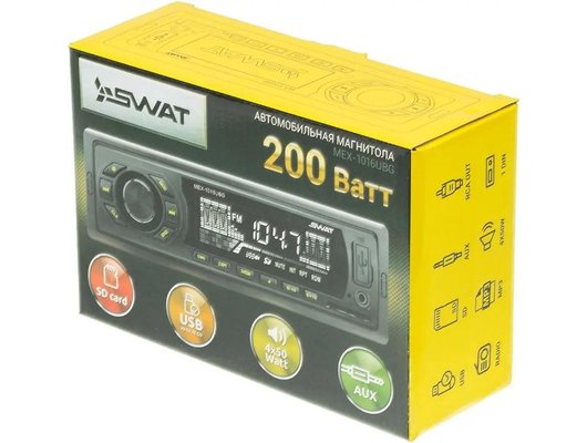 Автомагнитола SWAT MEX-1016UBG