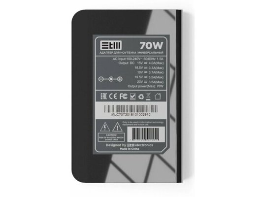 Сетевой адаптер для ноутбука STM MLC70 Type-C ultra slim design