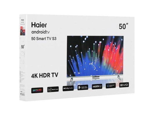 4K (Ultra HD) Smart телевизор HAIER 50 SMART TV S3
