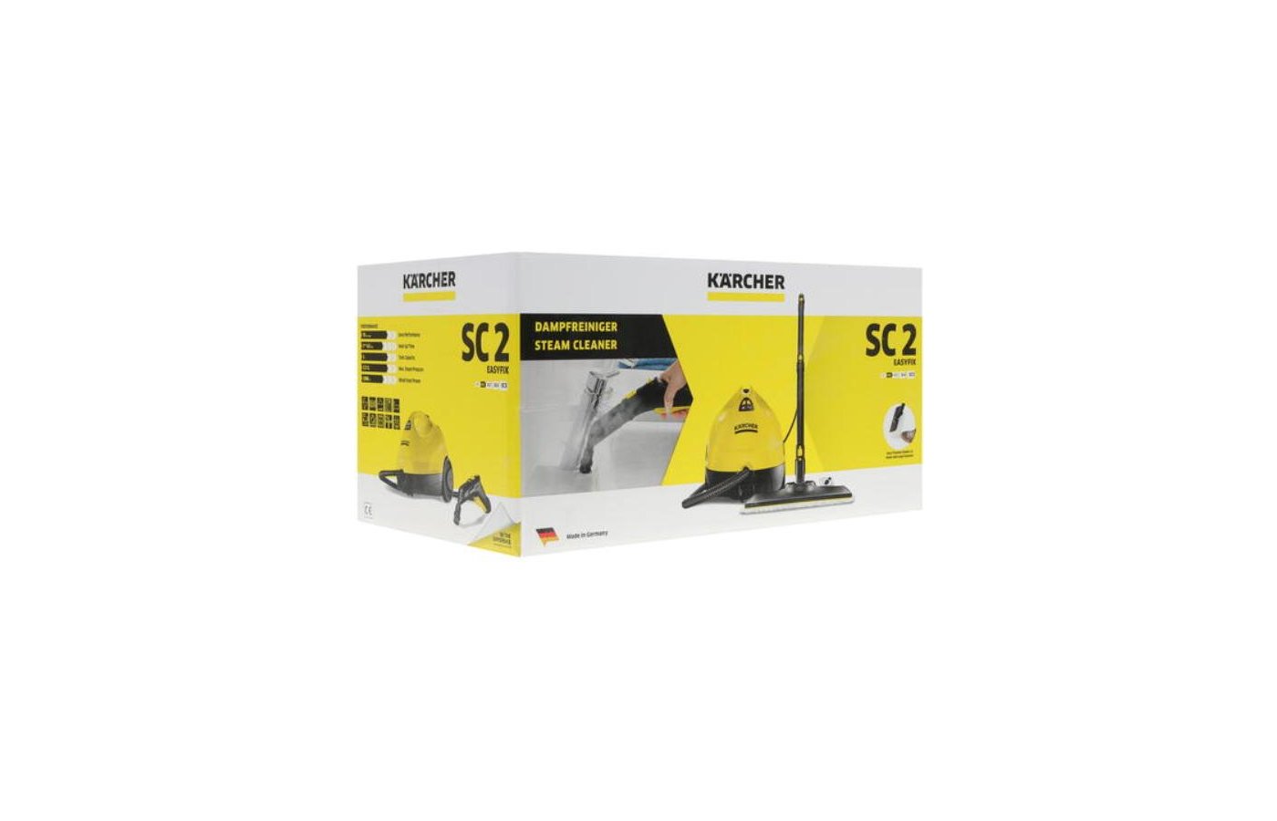 Пароочиститель вертикальный KARCHER SC 2 EasyFix (1.512-600.0) - купить в  интернет-магазине RBT.ru. Цены, отзывы, характеристики и доставка в  Челябинске