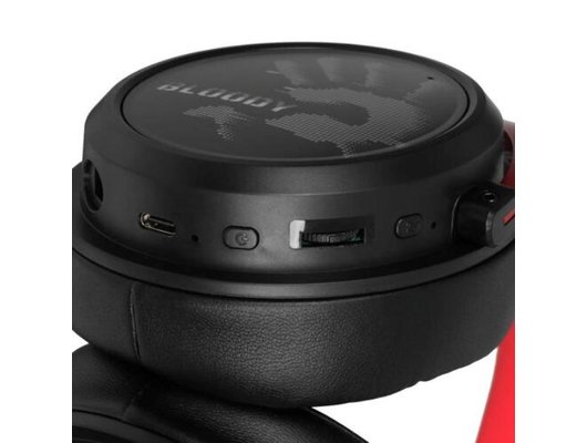 Игровые наушники беспроводные A4Tech Bloody MR590 черный (MR590 Sport RED)
