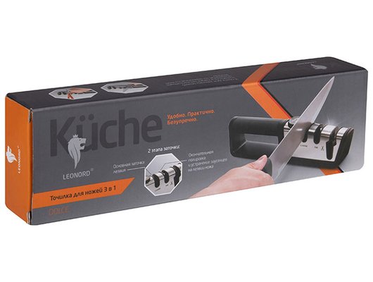 Точилка для ножей LEONORD DOLCE 3 в 1 105262