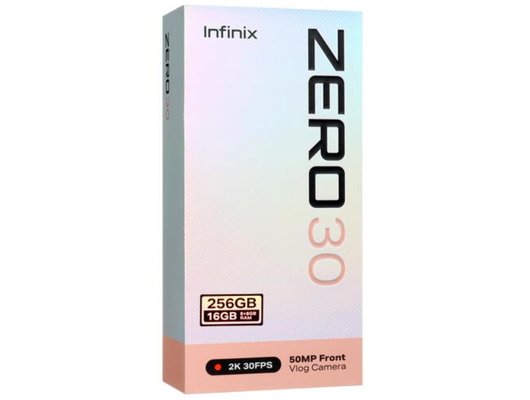 Смартфон Infinix ZERO 30 4G 8/256Gb White