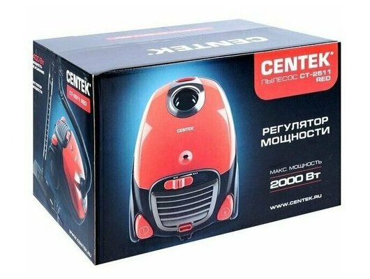 Пылесос CENTEK CT-2511 (Red/black)