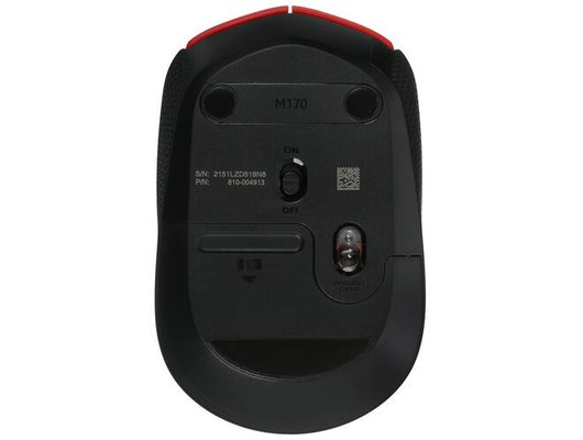 Мышь беспроводная Logitech M170 Red