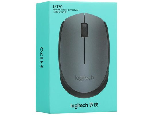 Мышь беспроводная Logitech M170 Red