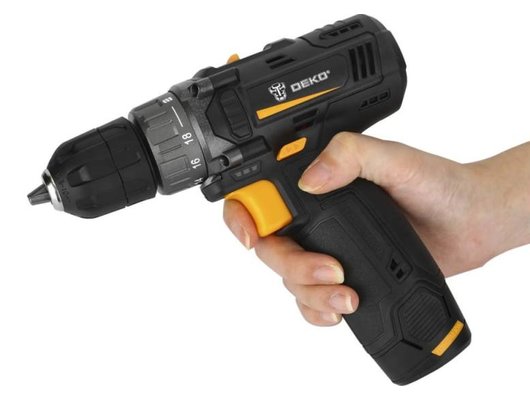 Дрель-шуруповерт DEKO GCD12DU3 SET2 FU-Li-Ion (063-4146)