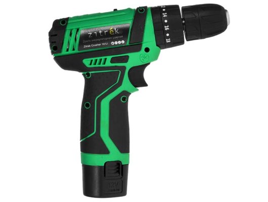 Дрель-шуруповерт Zitrek Crusher 14-Li (2 АКБ, кейс) (063-4054)