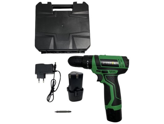 Дрель-шуруповерт Zitrek Crusher 14-Li (2 АКБ, кейс) (063-4054)