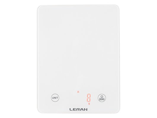 Весы кухонные LERAN EKS MARBLE LINE WHITE