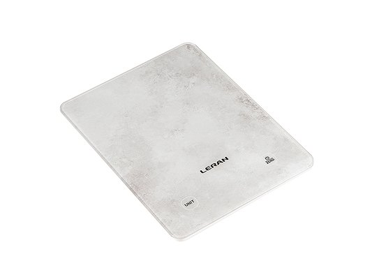 Весы кухонные LERAN EKS MARBLE LINE GREY