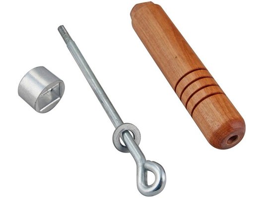 Сковорода для блинов MALLONY 985039 CP-23 блинная чугунная, съемная ручка