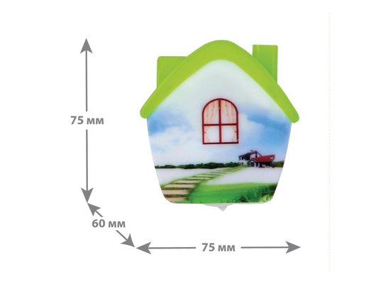 Декоративный светильник Camelion NL-173 Домик