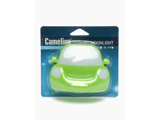 Декоративный светильник Camelion NL-197 Машинка зеленая