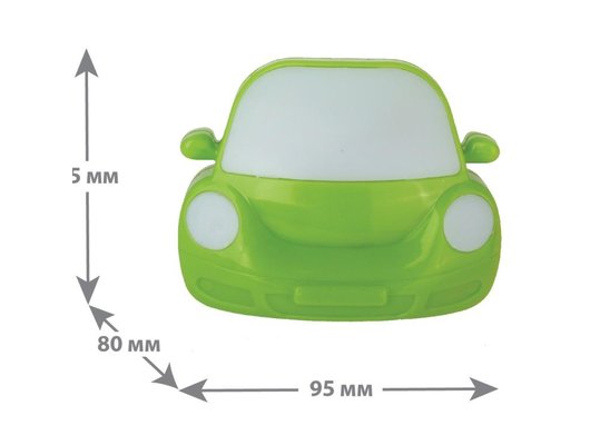 Декоративный светильник Camelion NL-197 Машинка зеленая